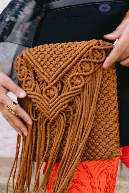 cross body handmade bag