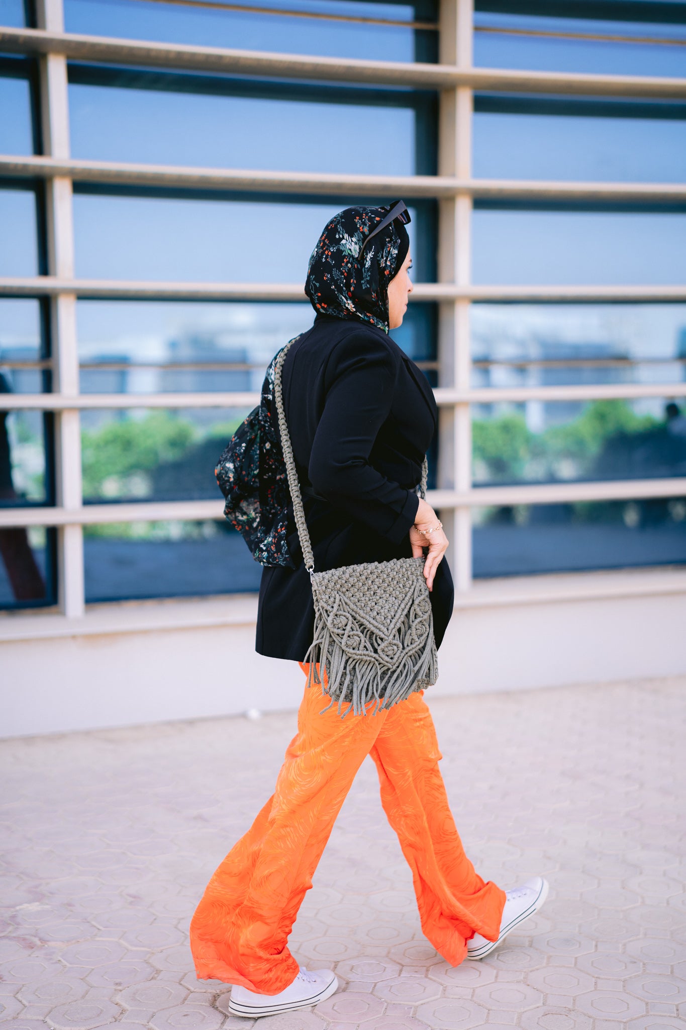 crossbody handmade bag