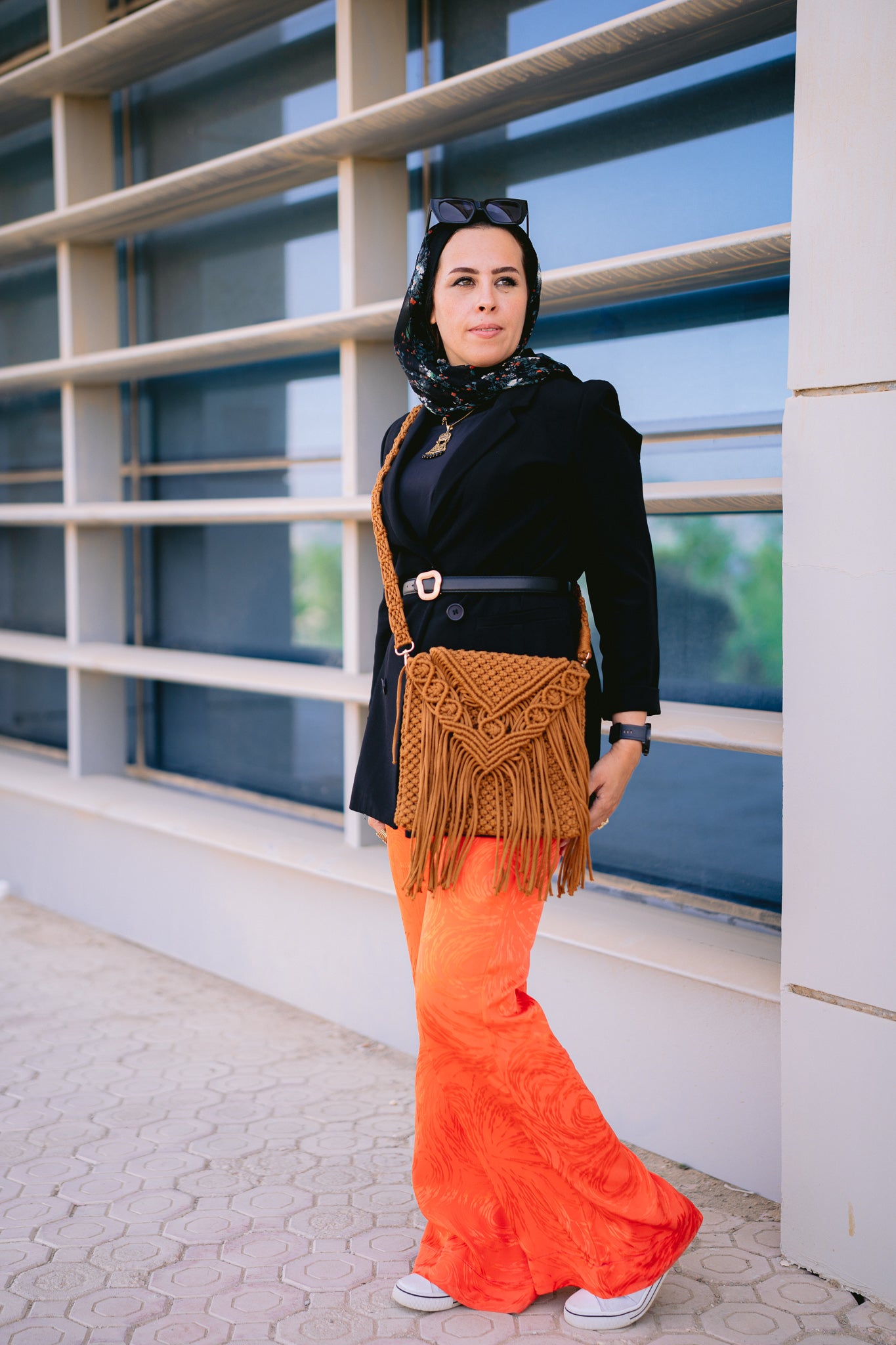 cross body handmade bag