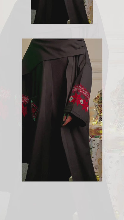 ramadan kaftan + clutch